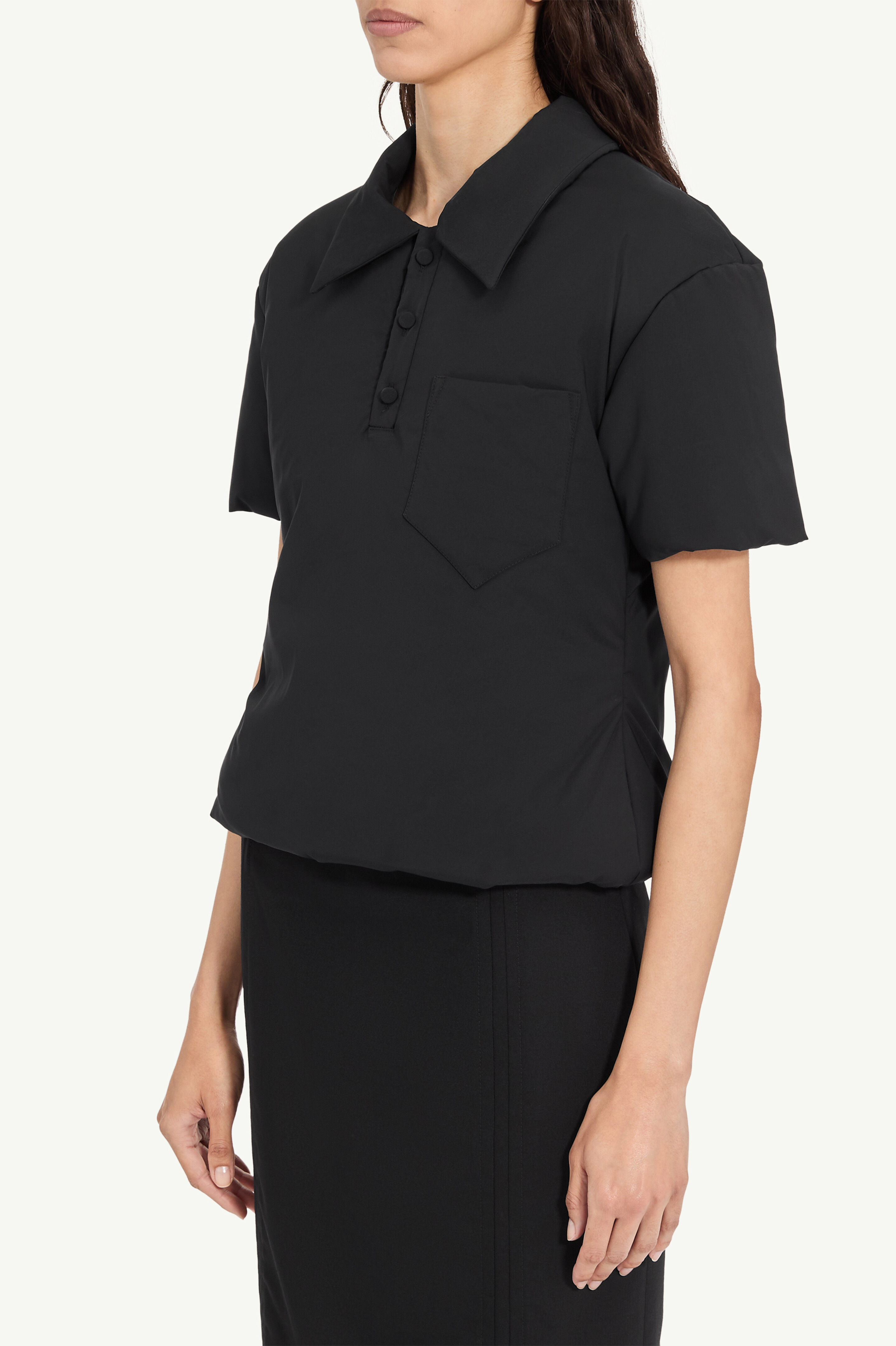 Padded polo top - 5