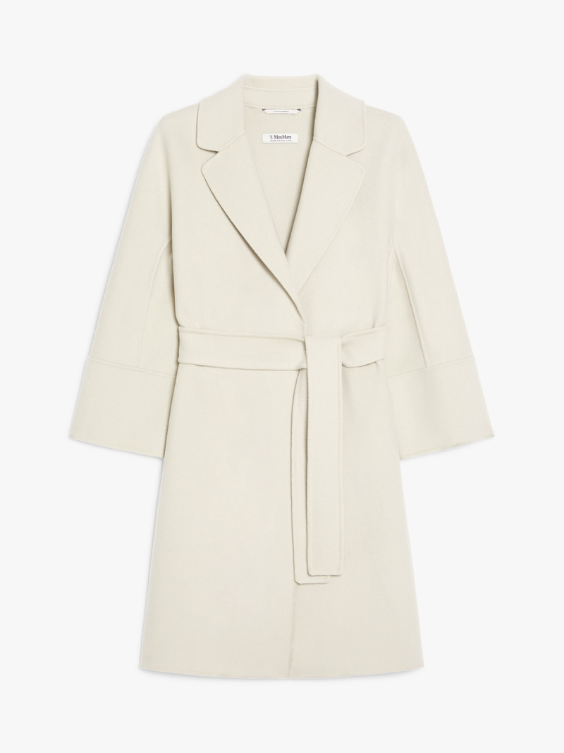 ARONA Short double-faced wool coat - 1