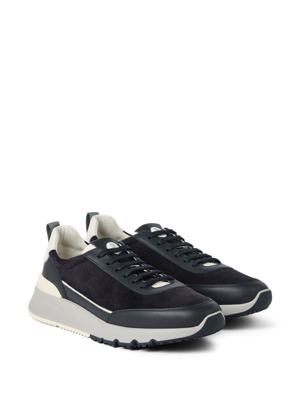 panelled sneakers - 2