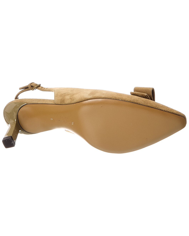 Ferragamo Karine Suede Slingback Pump 4