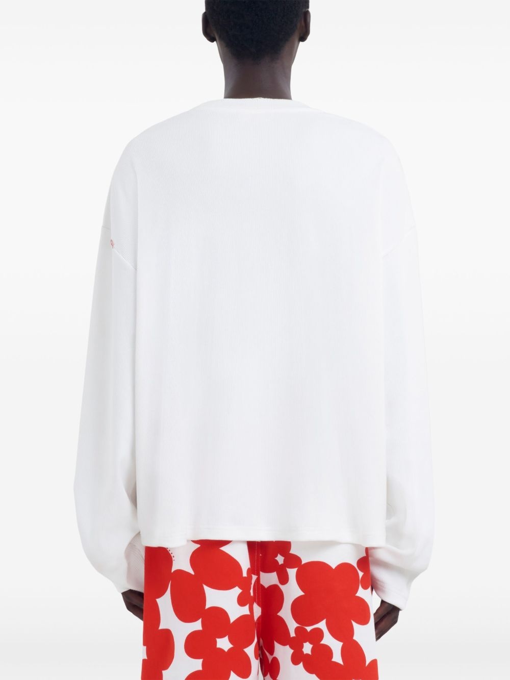 logo-embroidered T-shirt - 4