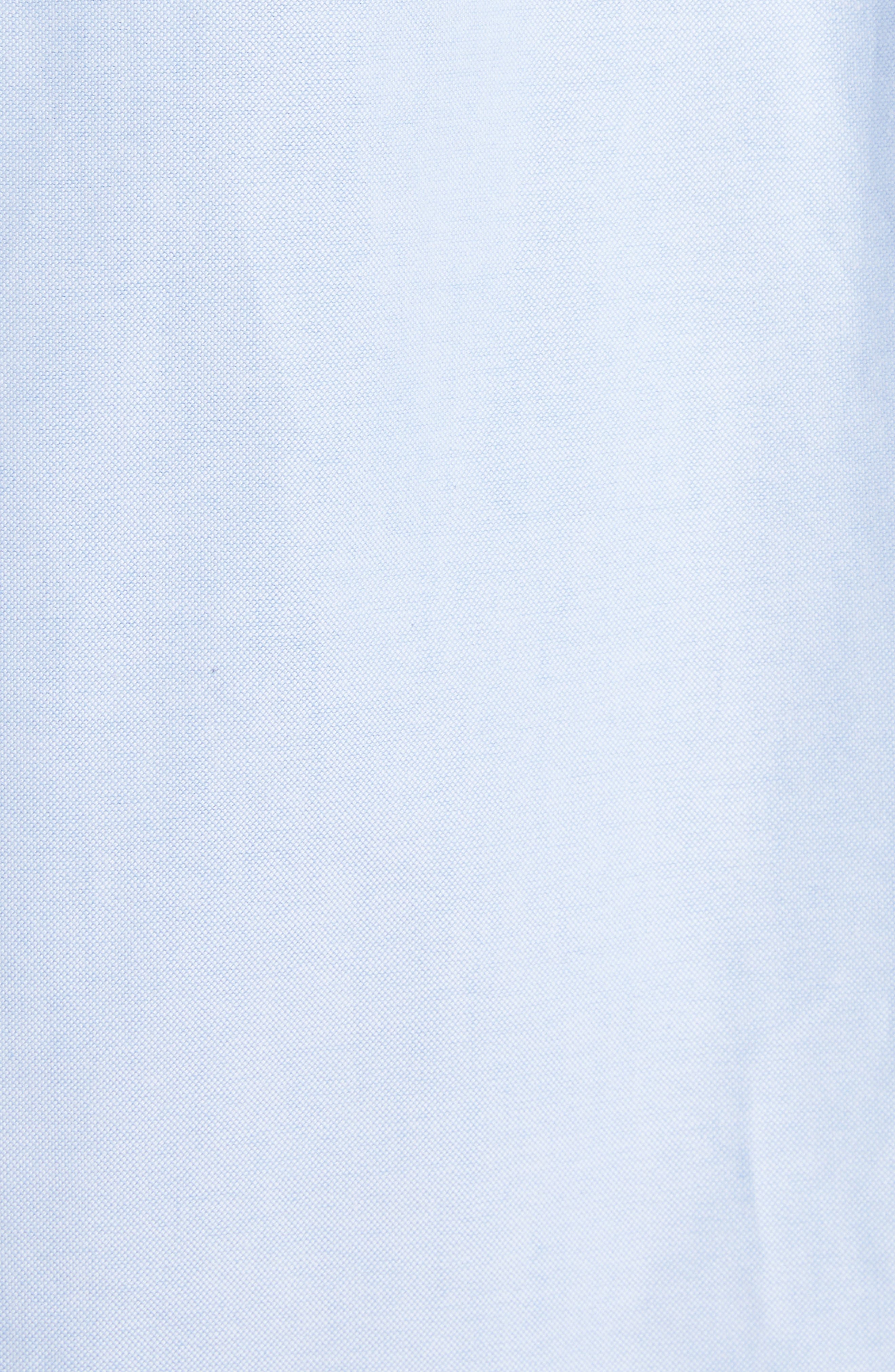 Moncler Cotton Button-Down Shirt in Light Blue at Nordstrom - 6