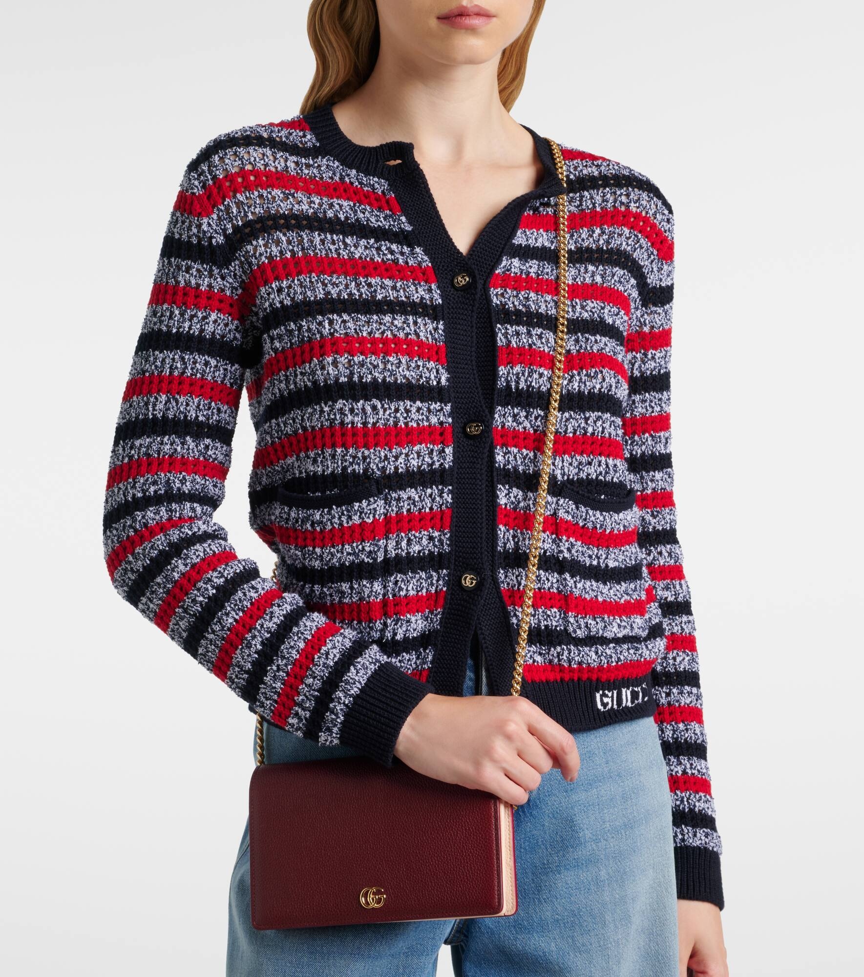 GG Marmont leather wallet on chain - 2