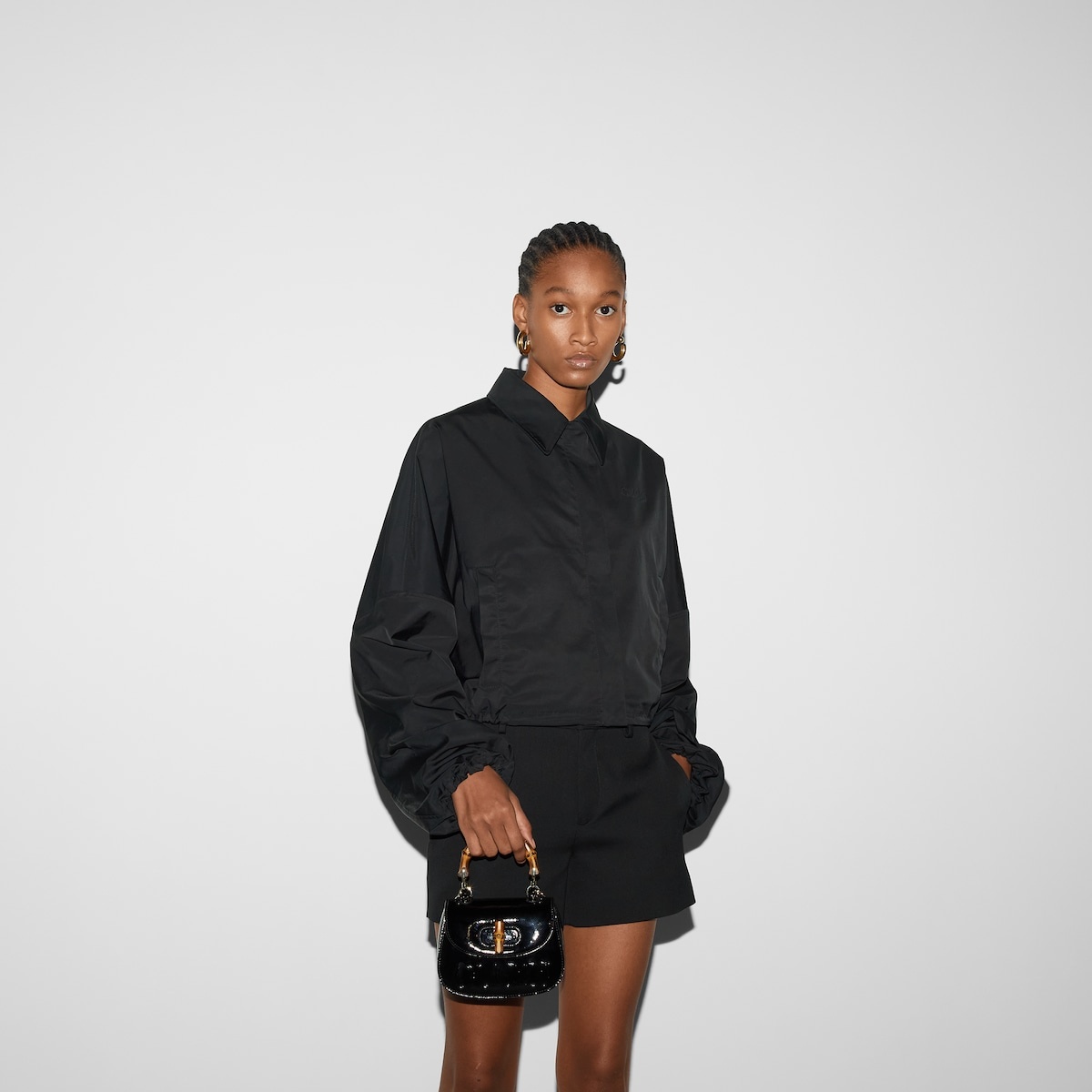 Polyester twill bomber jacket - 6