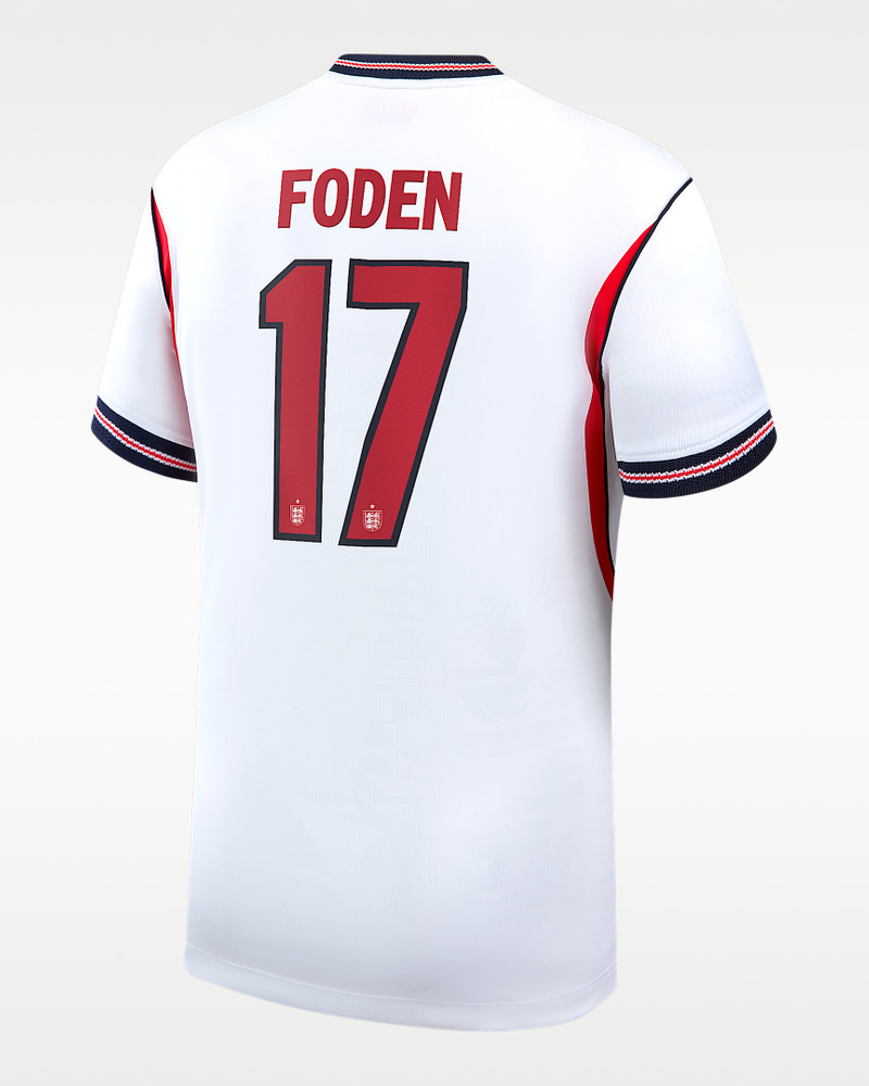 Phil Foden England National Team 2026 Stadium Home Men's Nike Dri-FIT Soccer Jersey 1