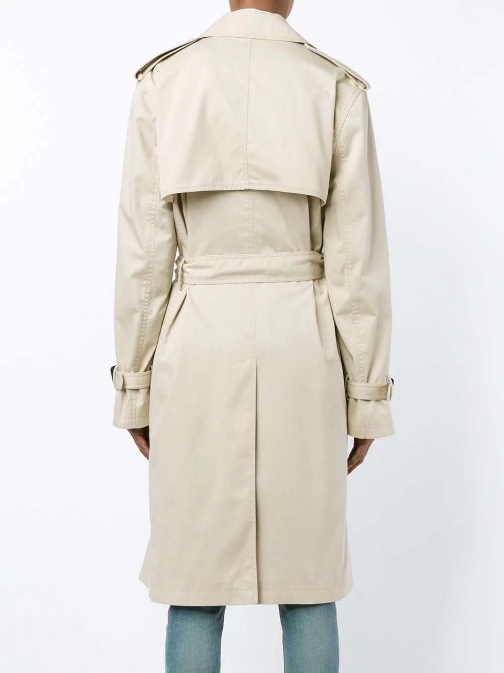 double-breasted trench coat - 4