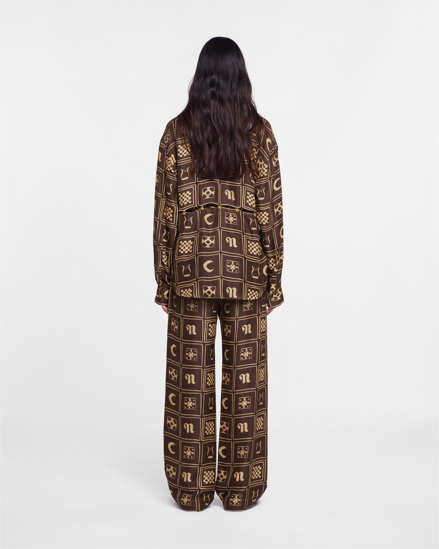 Printed Silk-Twill Shirt - 3