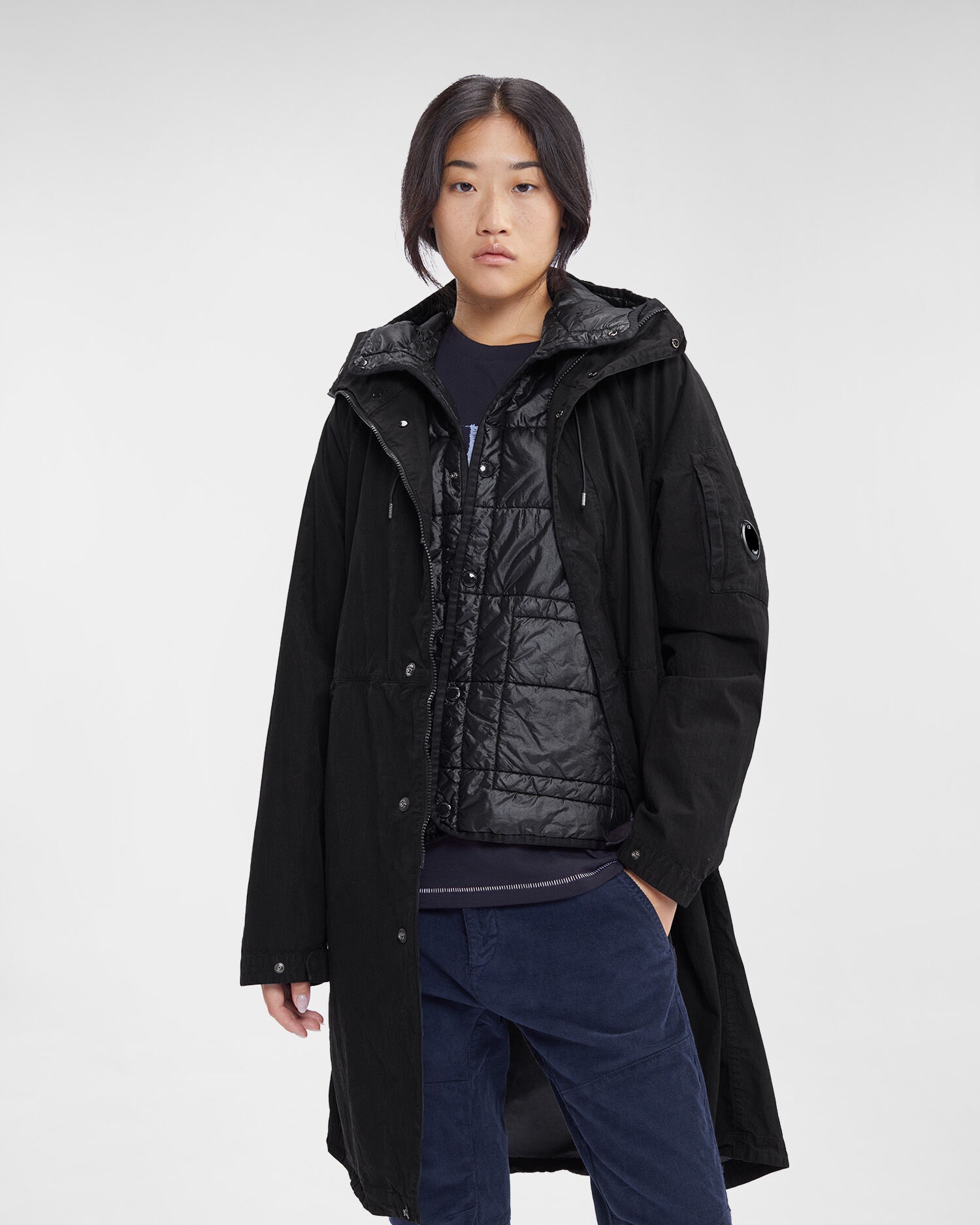 50 Fili Gommata Hooded Parka - 3