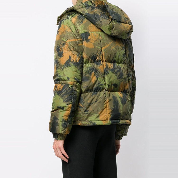 Off-White Camouflage Padded Jacket 'Green' OMED015E19C020189901 - 3