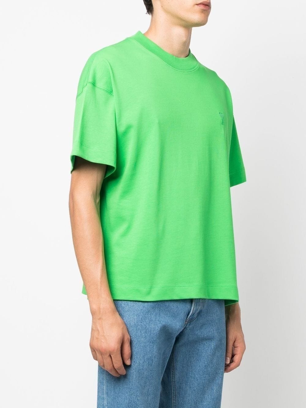 organic-cotton drop-shoulder T-shirt - 2