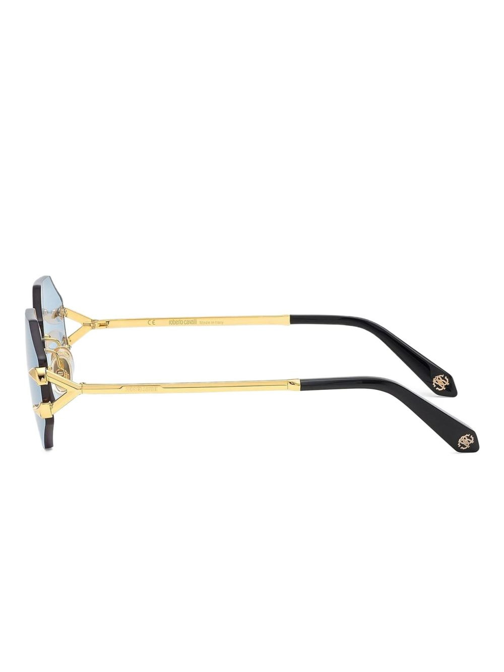 hexagon-frame sunglasses - 3