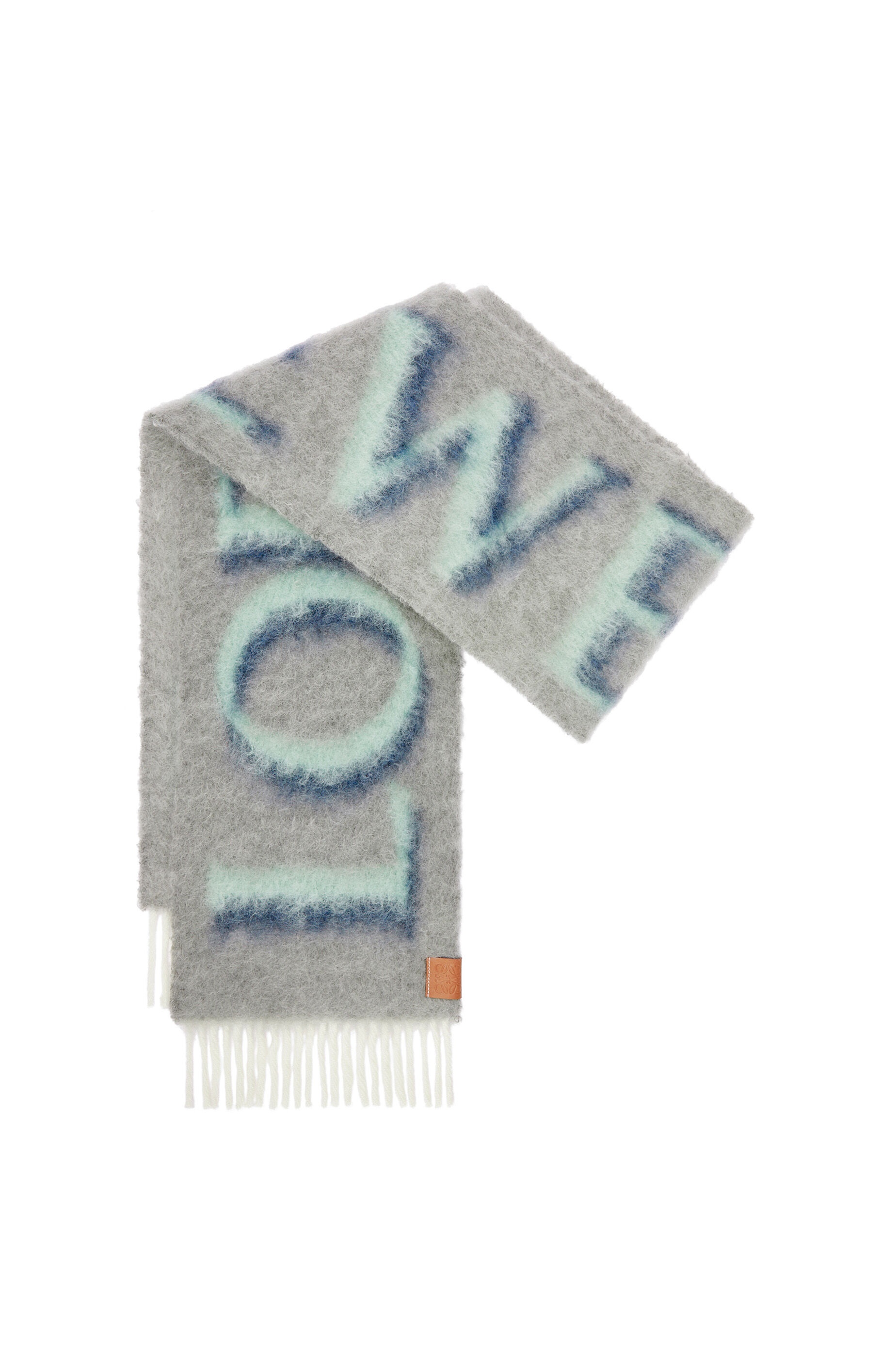 LOEWE scarf in wool and mohair - 3