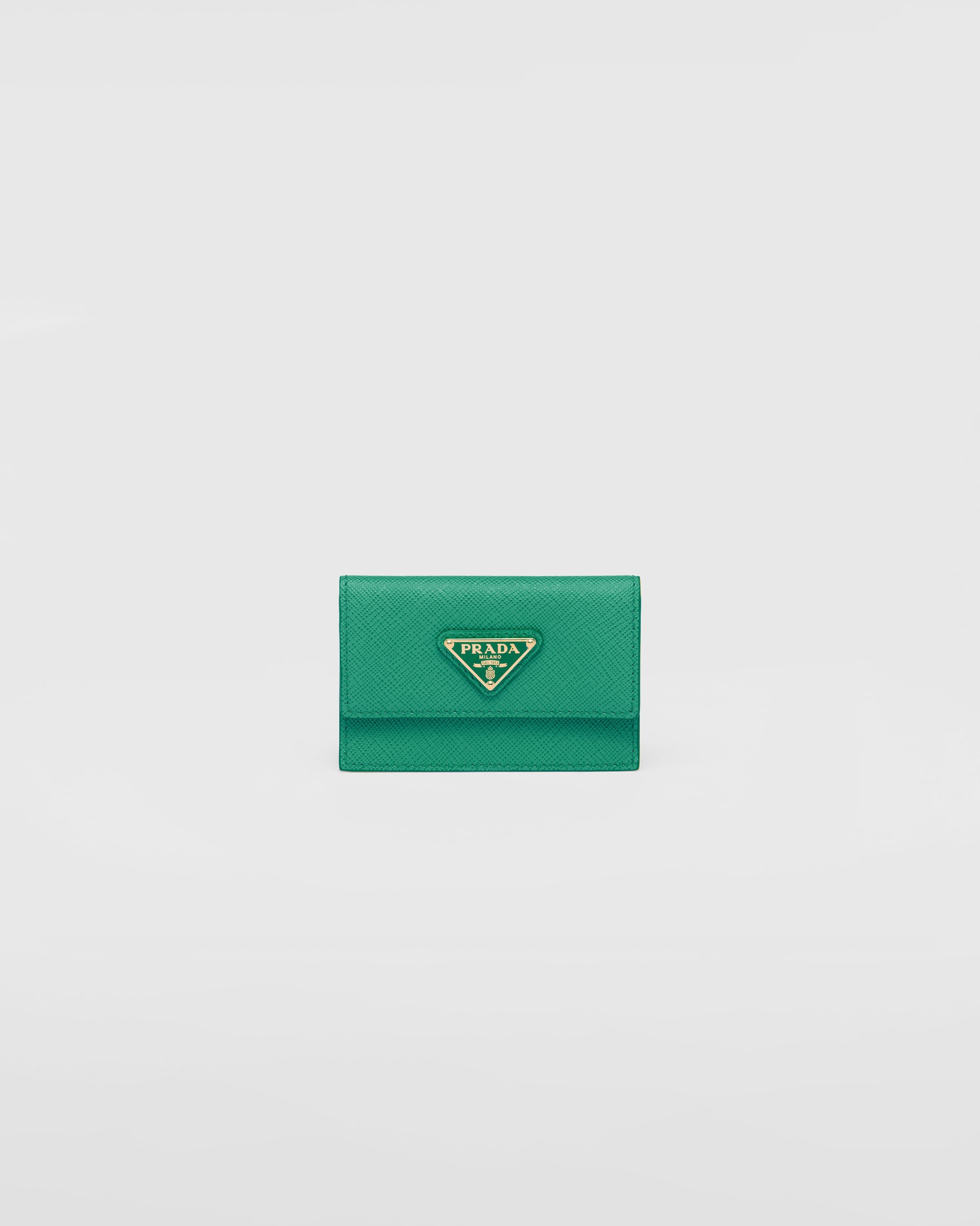 Saffiano leather card holder - 1