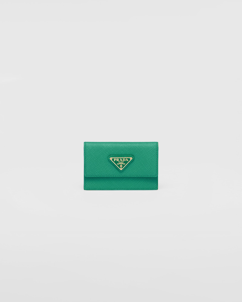 Saffiano leather card holder 1