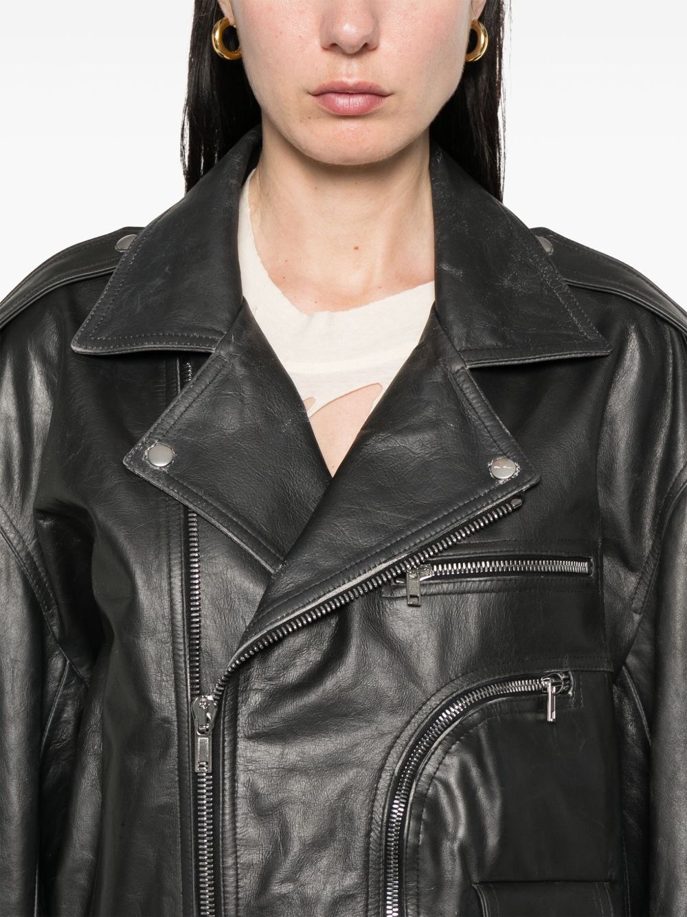 Jumbo Bauhaus Stooges biker jacket - 5