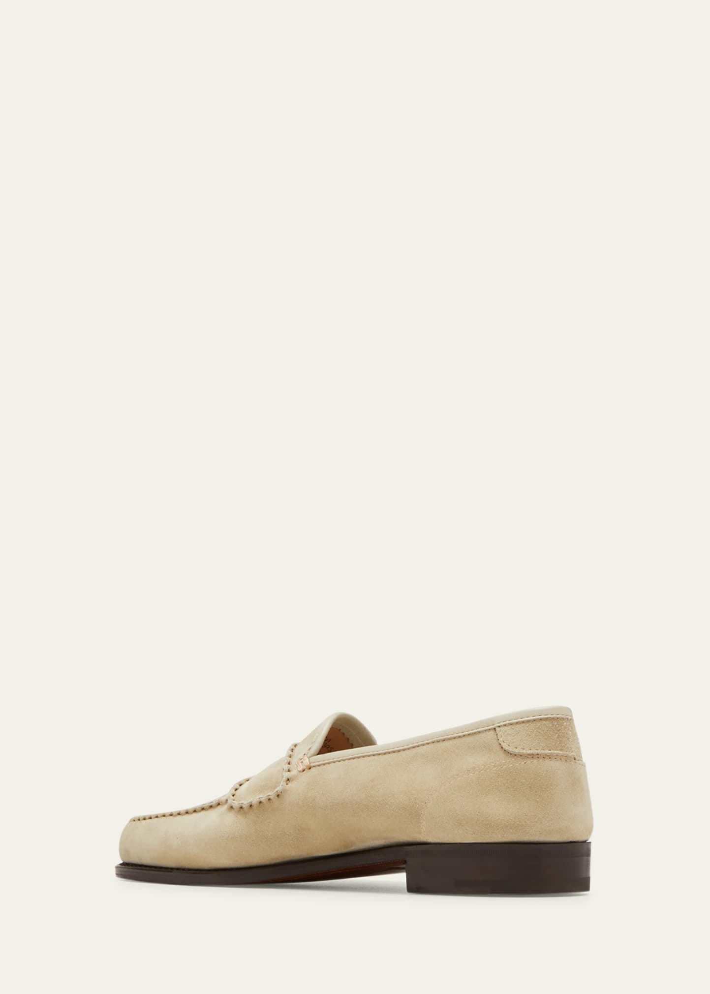 Men's Bath Suede Penny Loafers - 2
