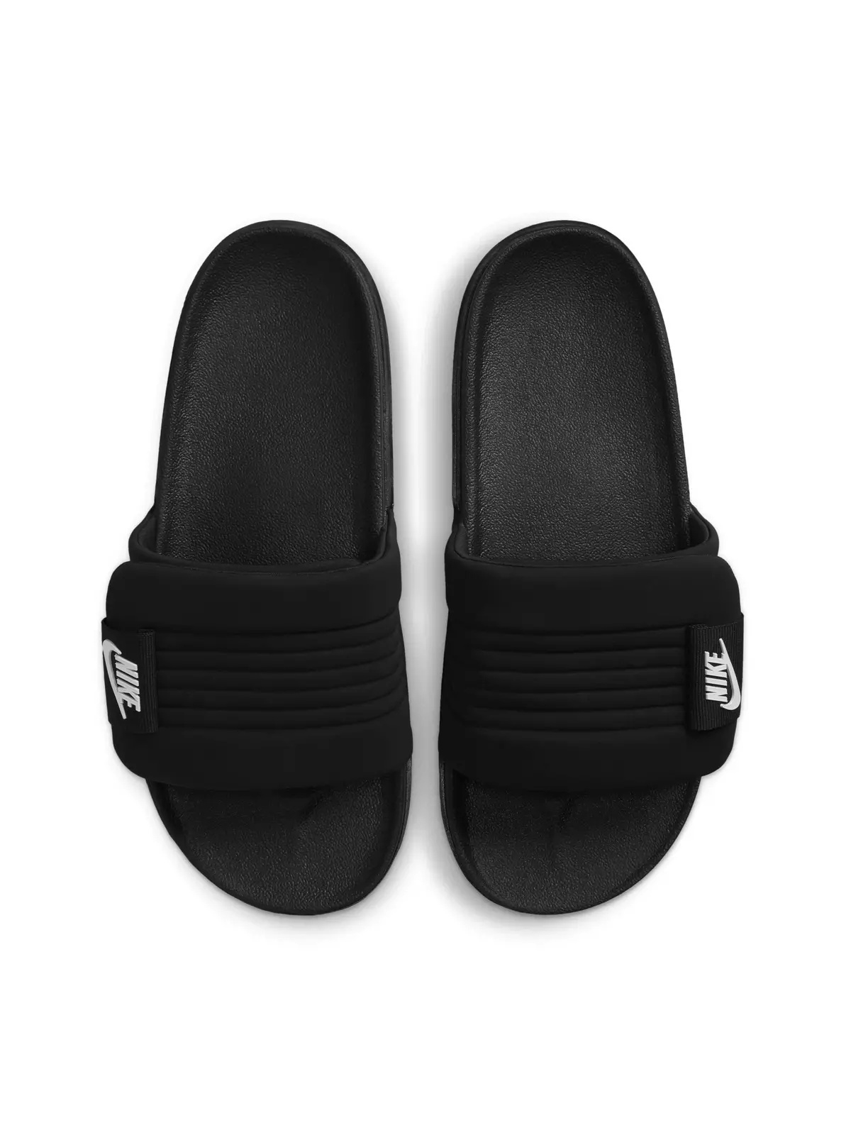 OffCourt Adjust "Black/White/Black" Men's Slide - 5