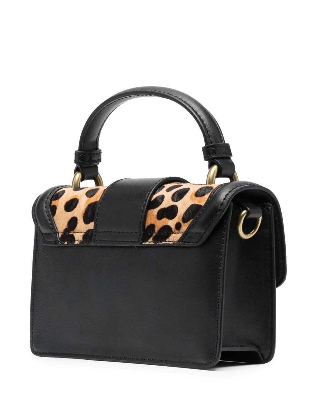 Barocco buckle leopard-print tote bag - 3