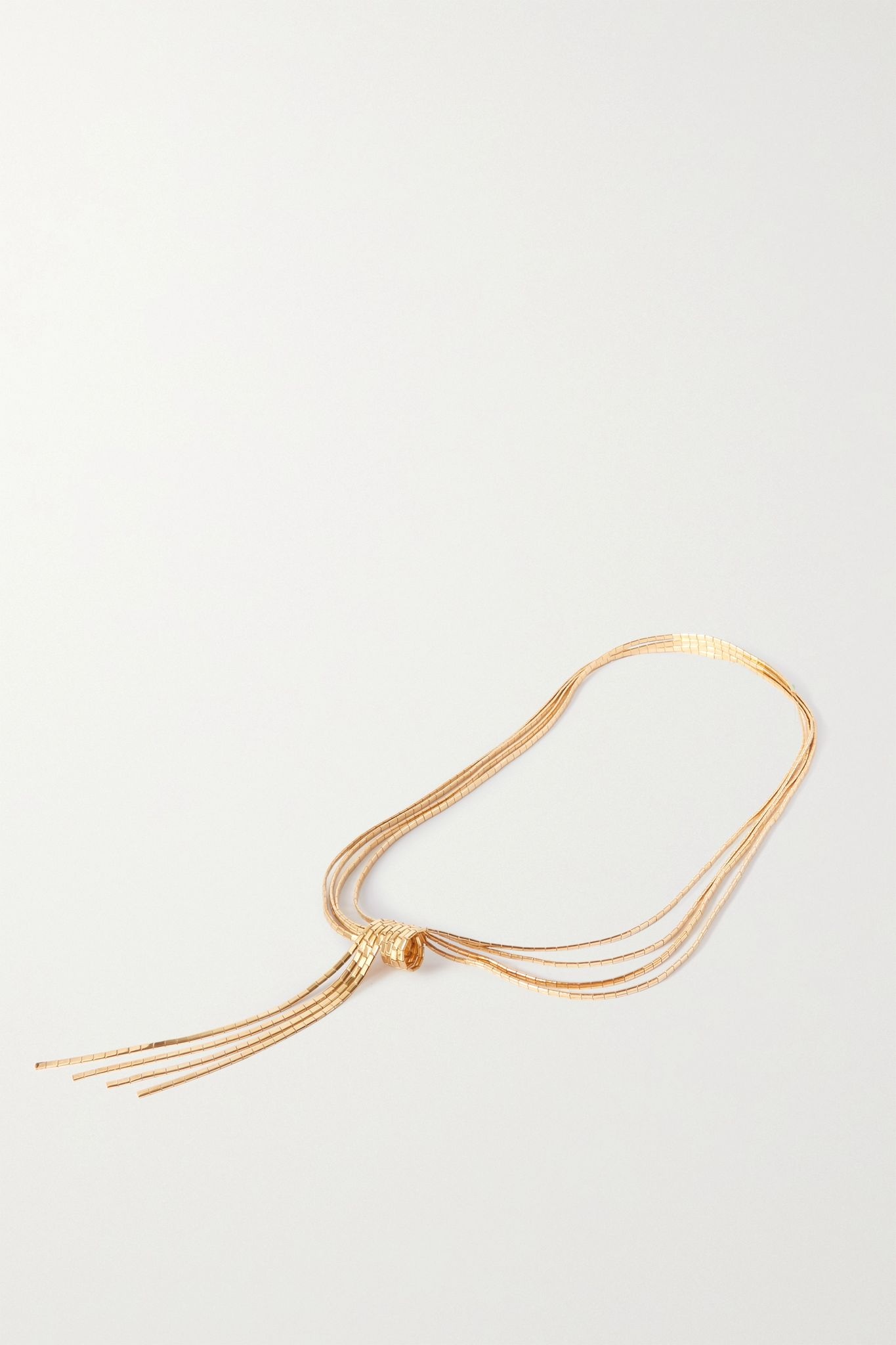 Gold-plated necklace - 1