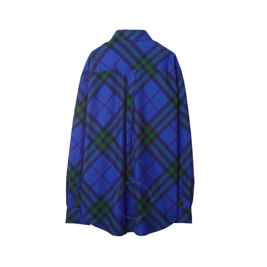Burberry Vintage-Check Patterned Button-Up Cotton Shirt - 2