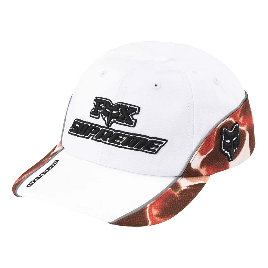 Supreme x Fox Racing 6-Panel Cap 'White' SUP-FW23-2378 - 1