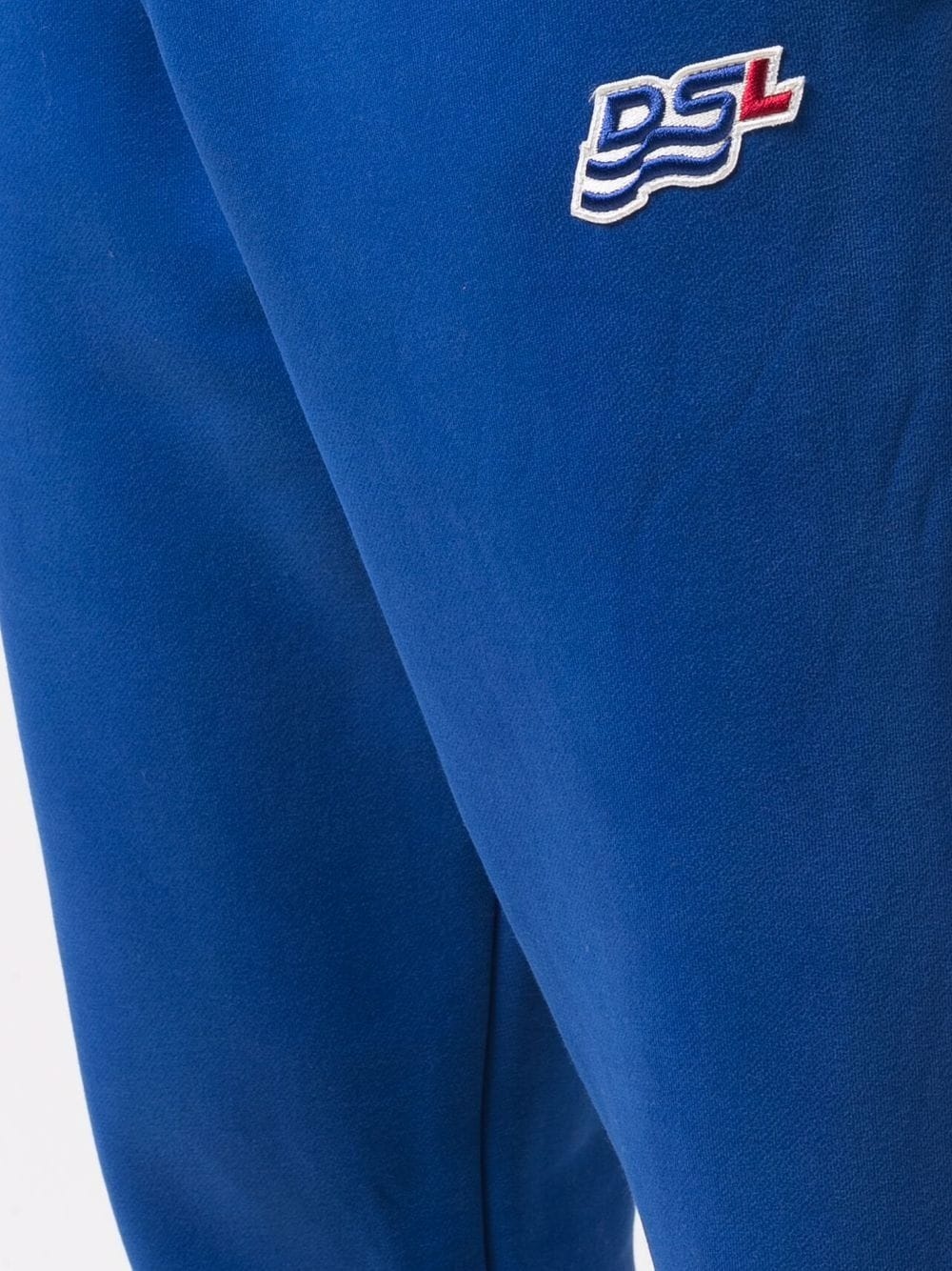 logo patch sweatpants - 5