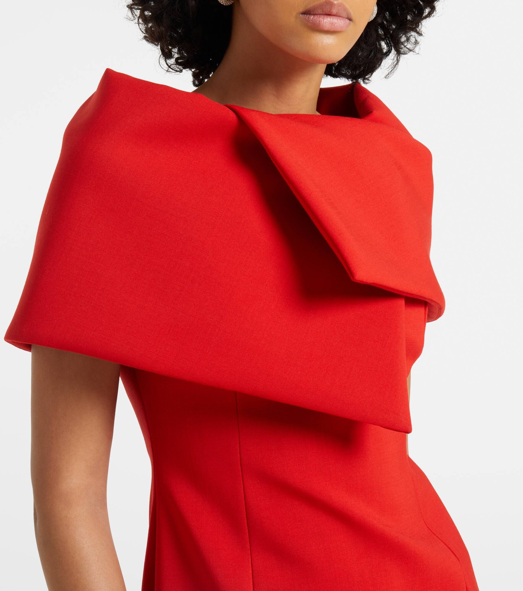 Off-shoulder cocktail dress - 4