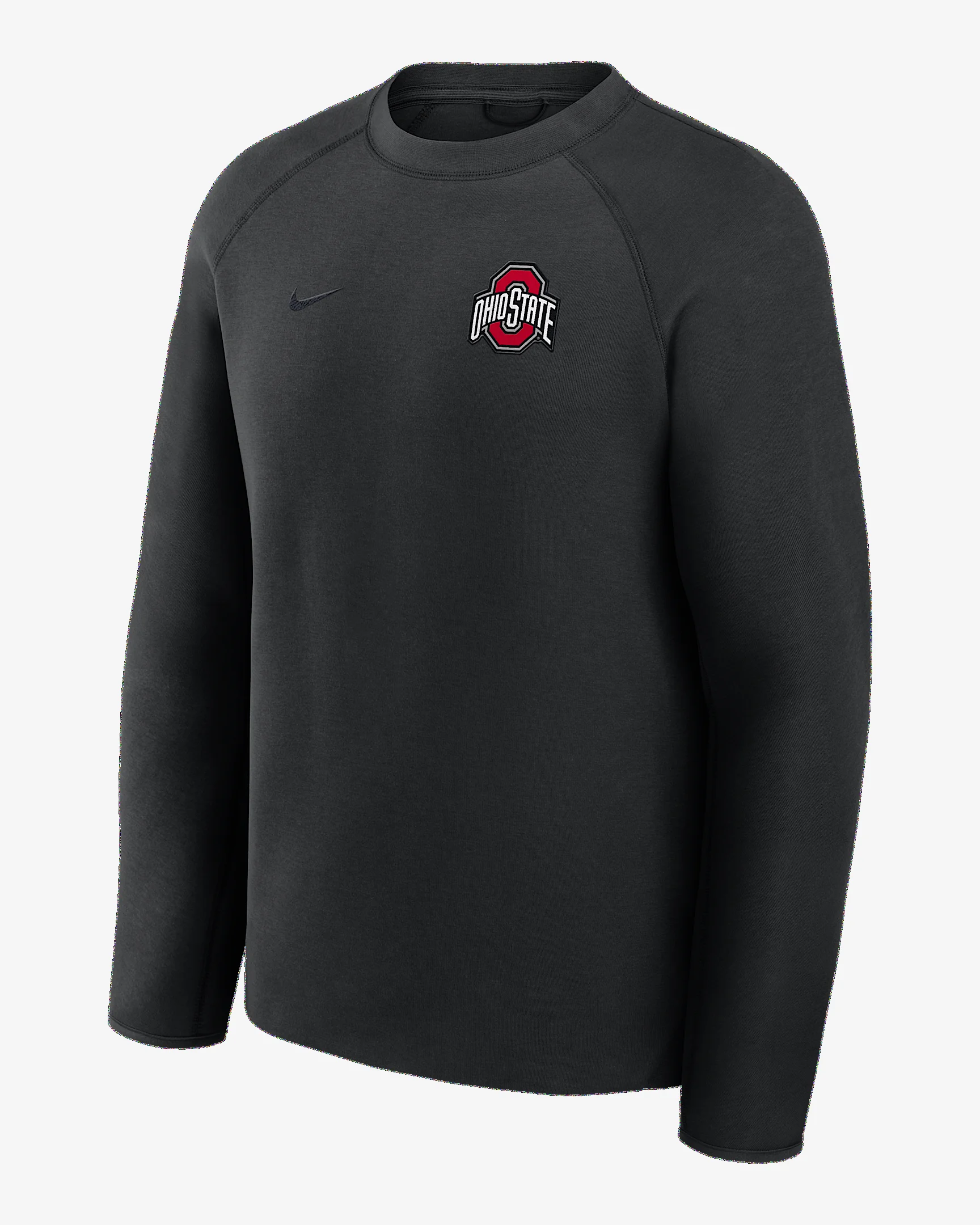 Ohio State Tech Fleece Men's Nike College Pullover Crew - 1