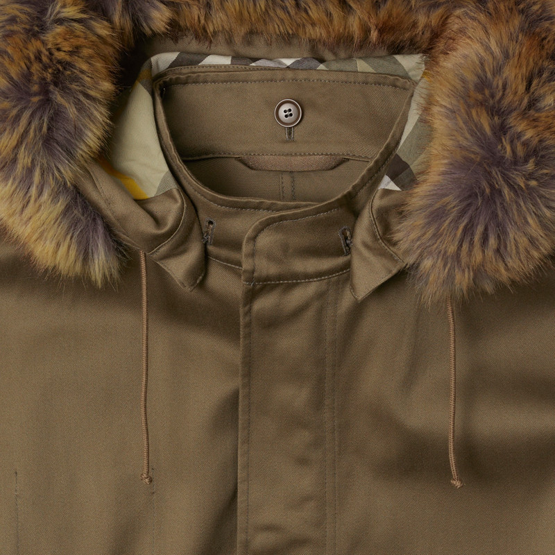 Faux Fur and Cotton Parka 6