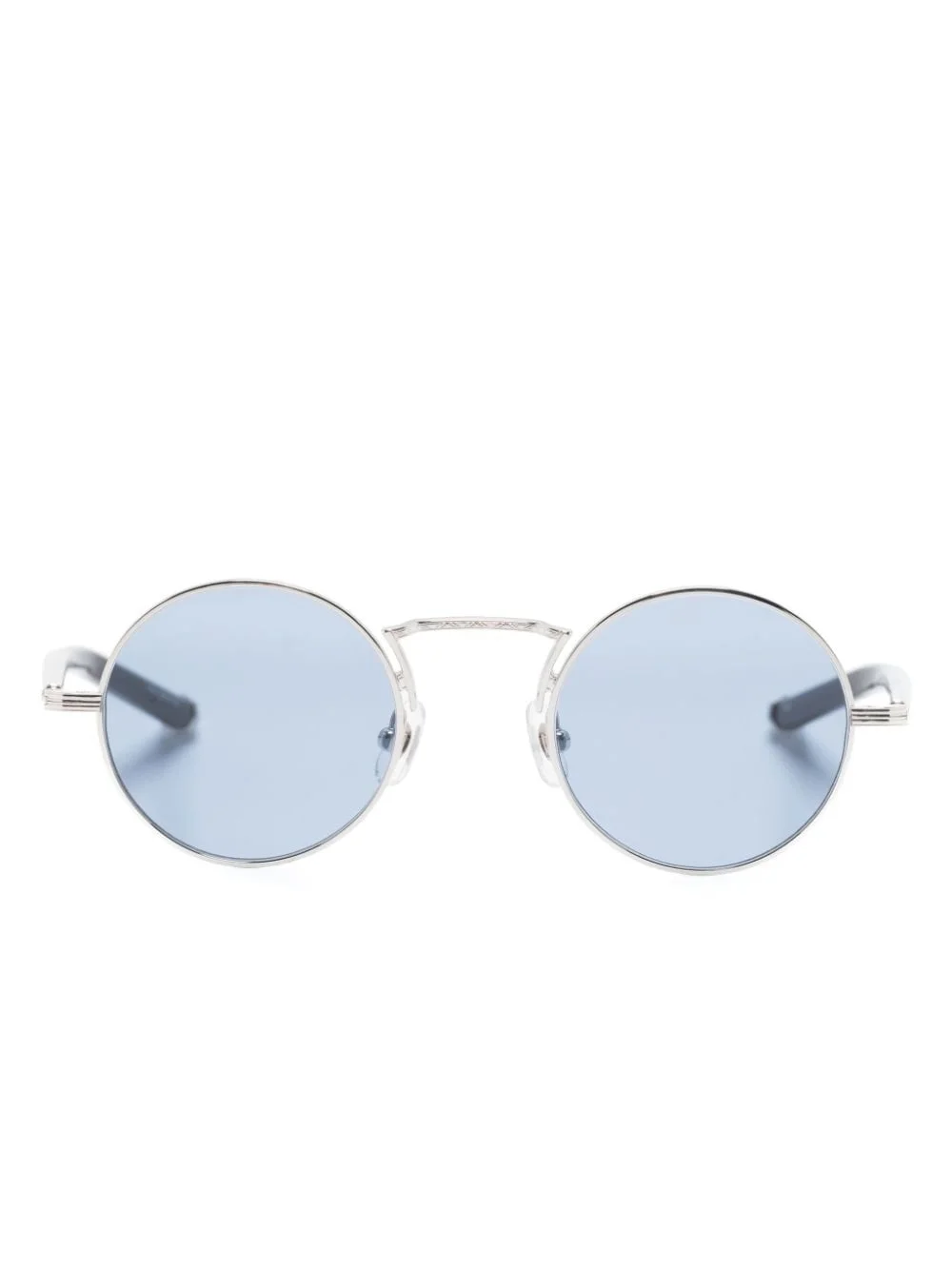 round-frame tinted-lenses sunglasses - 1