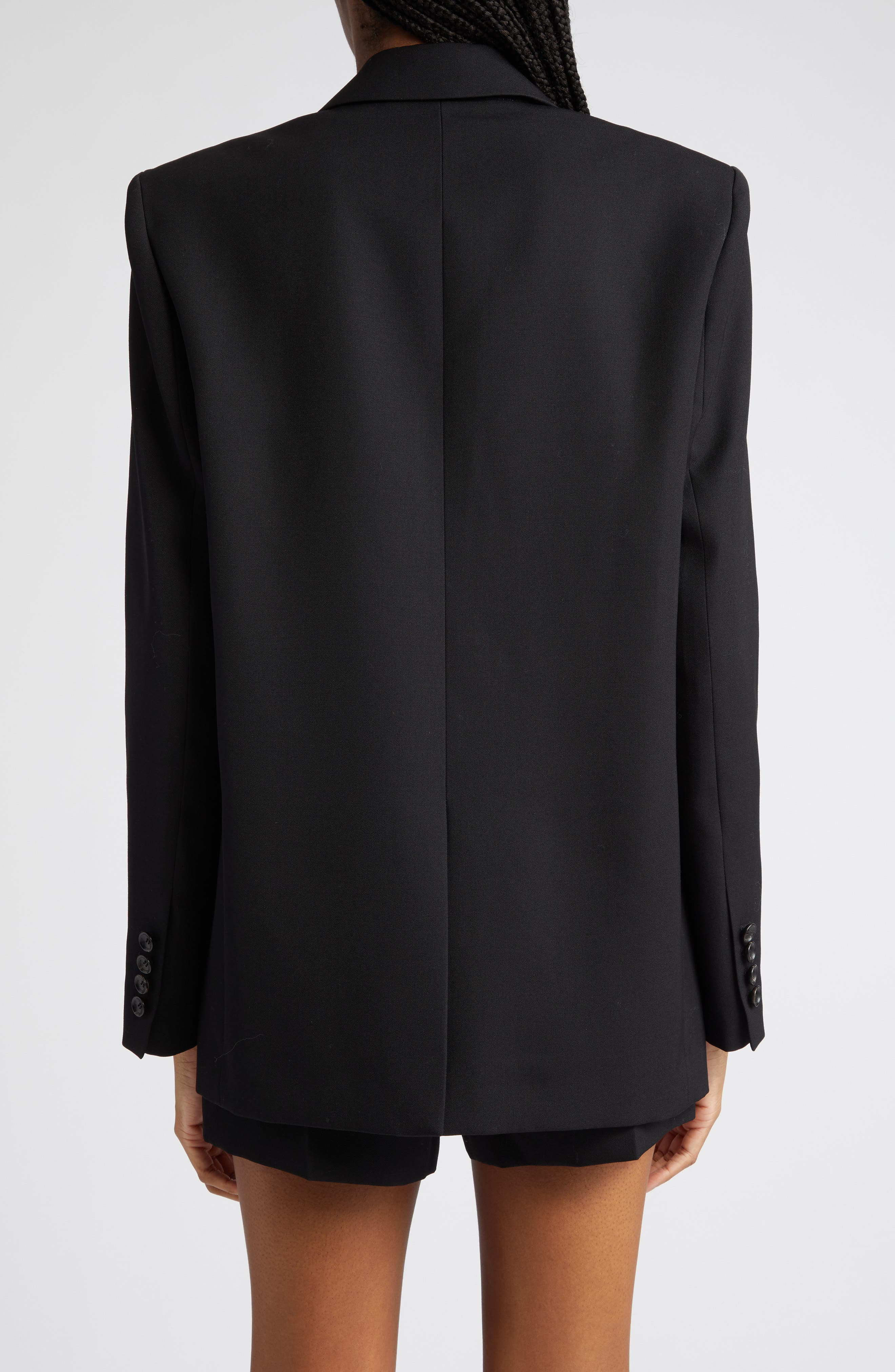 Boxy Wool Blazer - 2