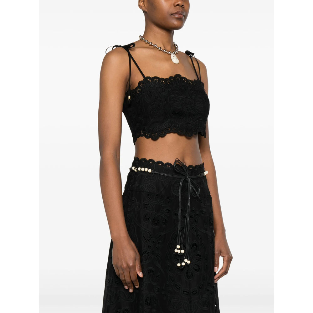 Zimmermann Black Tops - Vests & Tank Tops Women - 2
