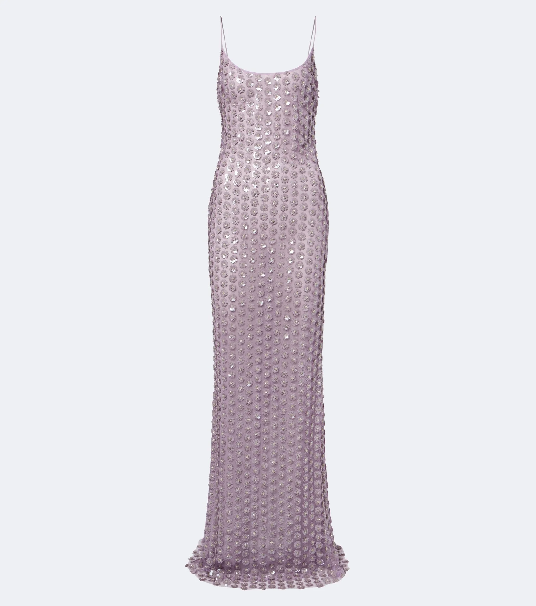 Sequined tulle gown - 1
