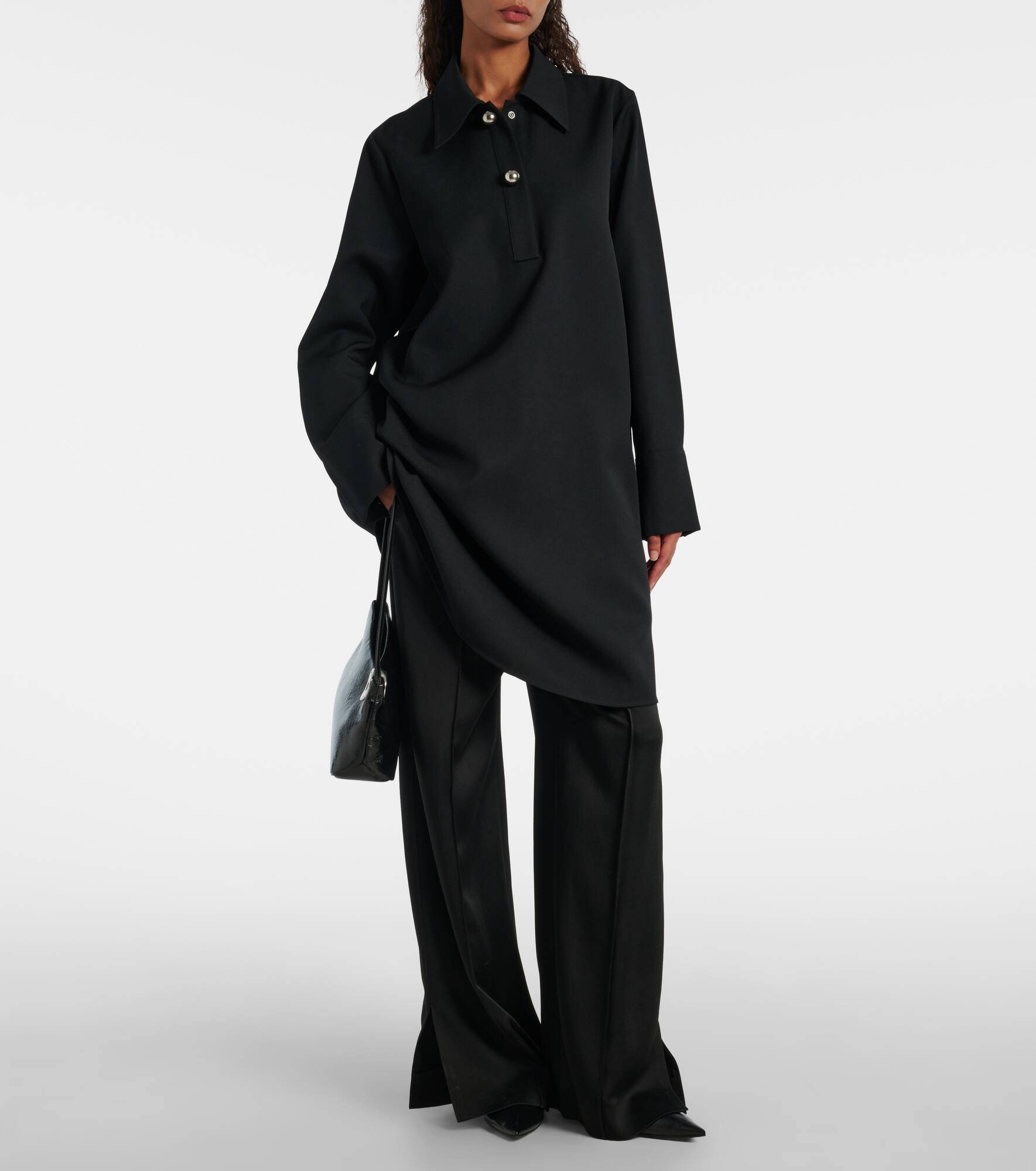 Wool polo dress - 2
