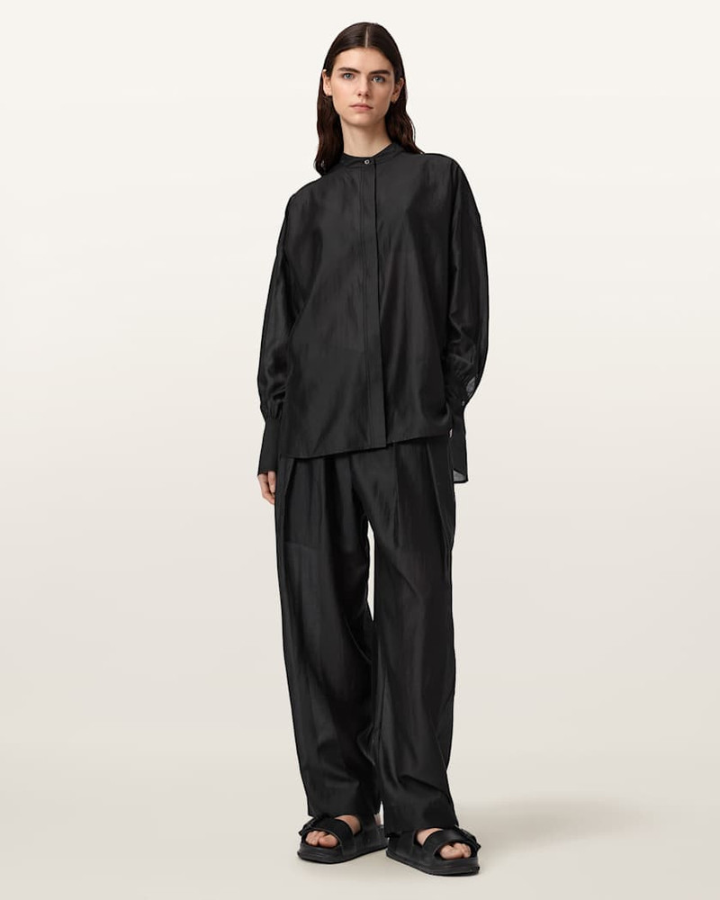BECCA WIDE LEG SHEER PANTS 4