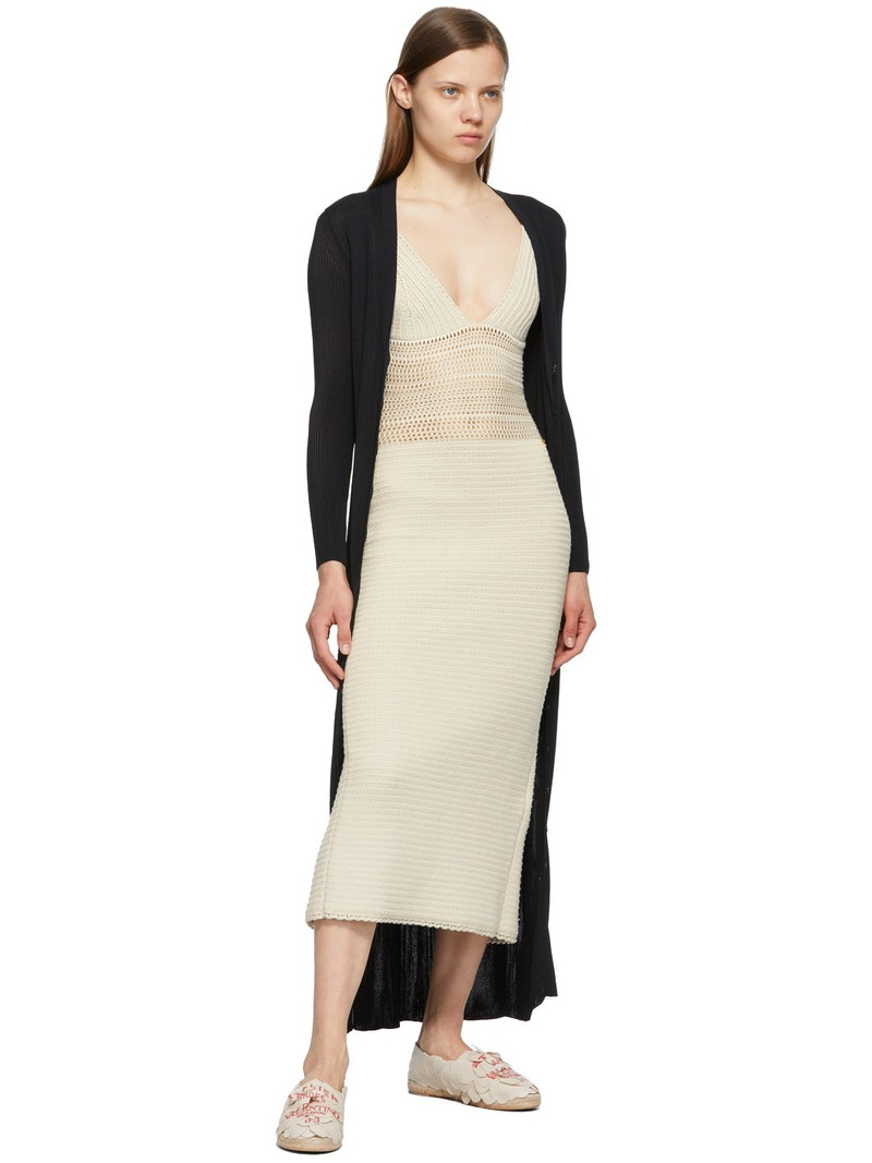 Valentino Off-White 03 Rose Edition Atelier Canvas Espadrilles outlook