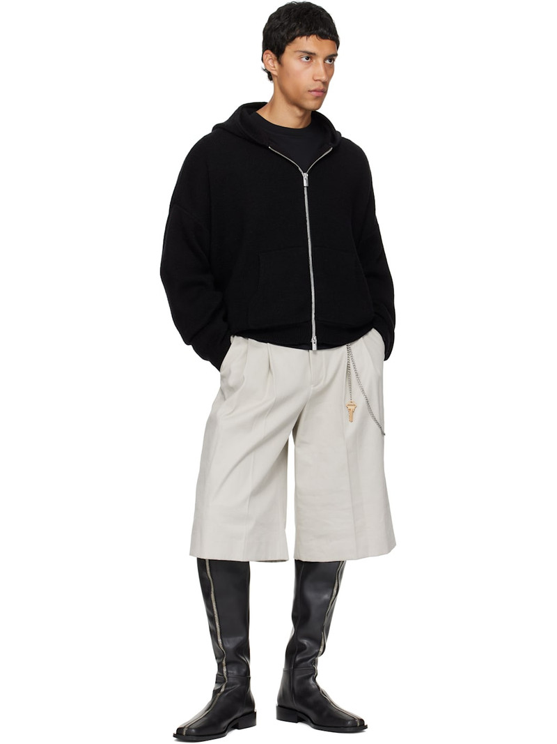 GmbH SSENSE Exclusive Black Adem Overknee Boots outlook