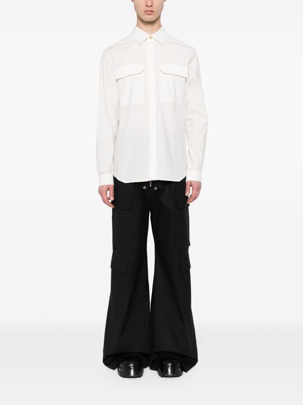 long-sleeve cotton shirt - 2