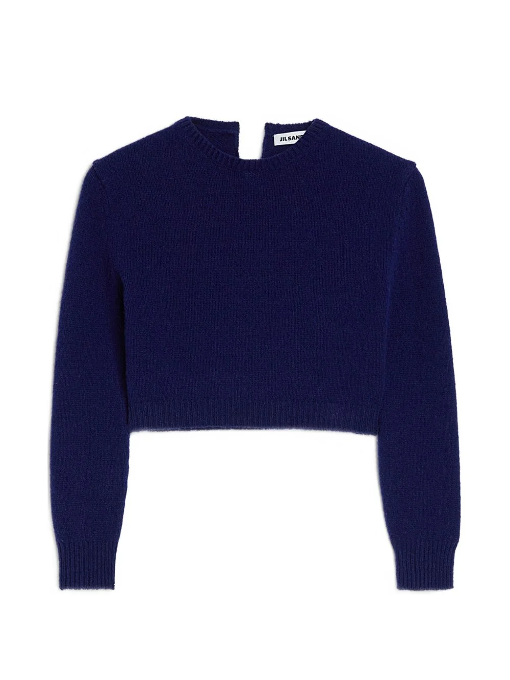 cropped wool sweater - 1