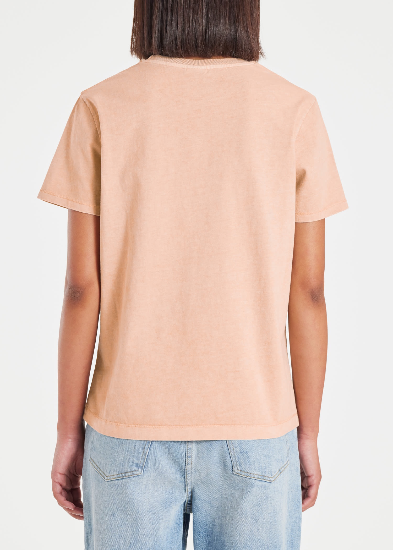 Blush Acid Wash 'Happy' T-Shirt - 4