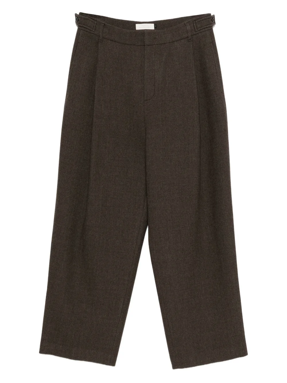 pleated trousers - 1