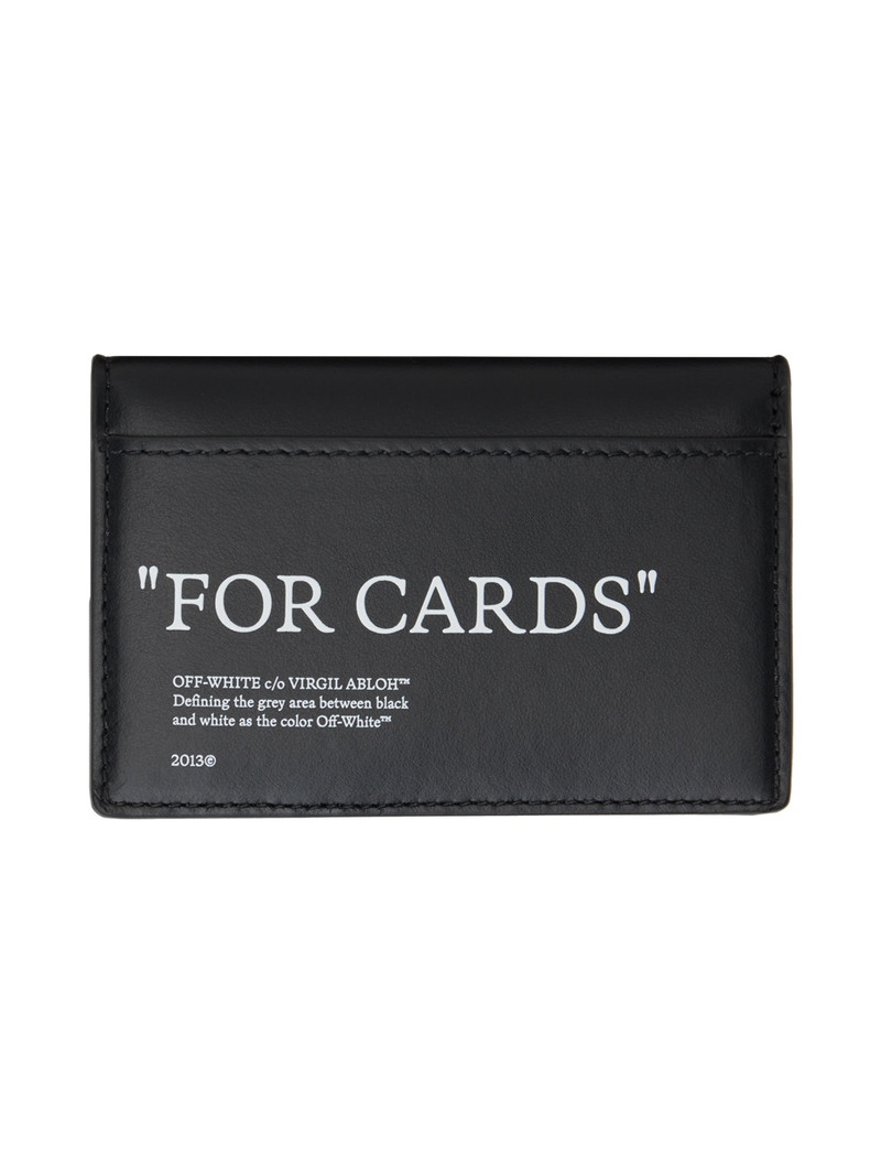 Off-White Black Bookish Wallet outlook