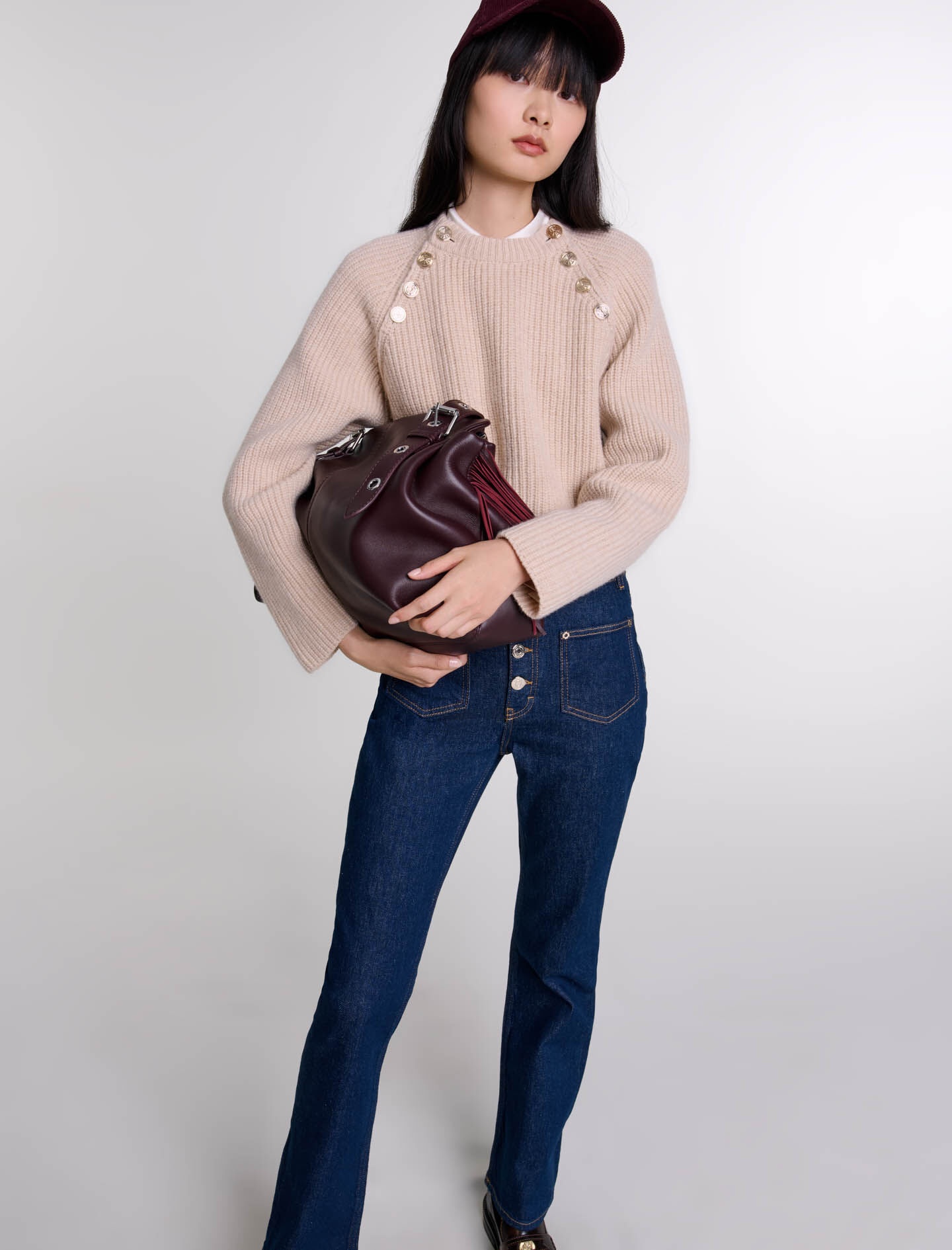 Denim jeans with pockets - 5