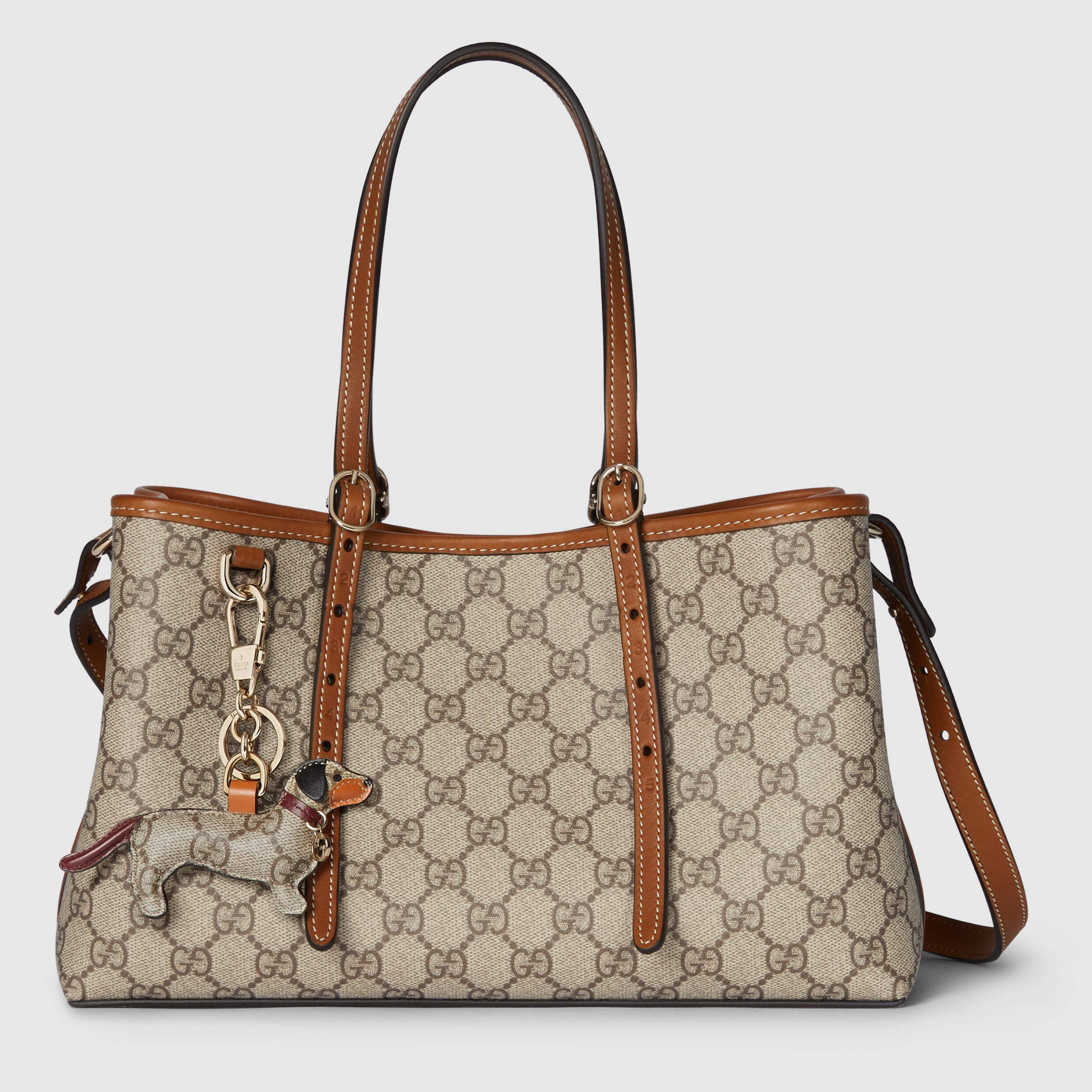 GG Emblem small tote bag - 7
