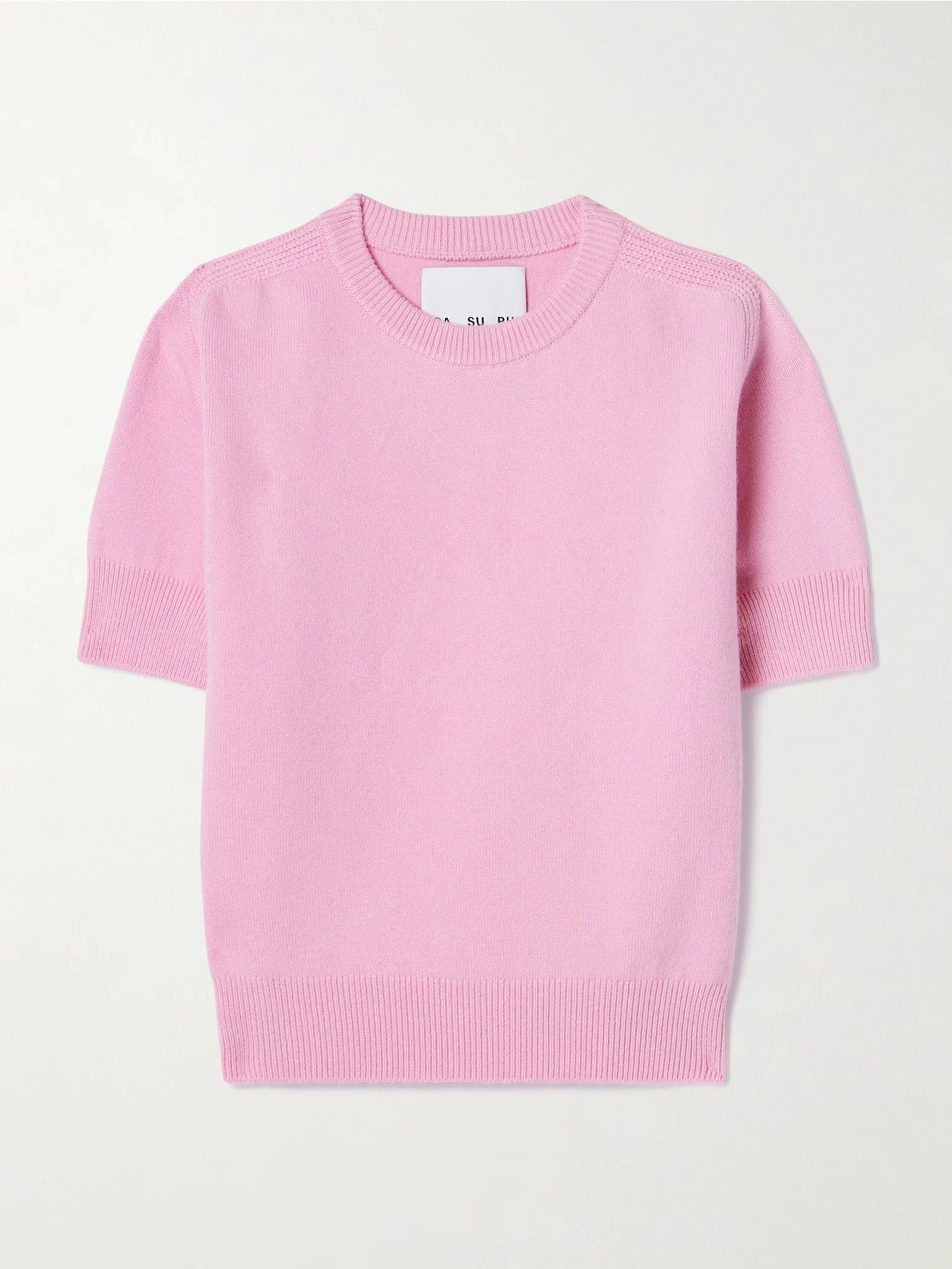 Cashmere sweater Baby pink - 1
