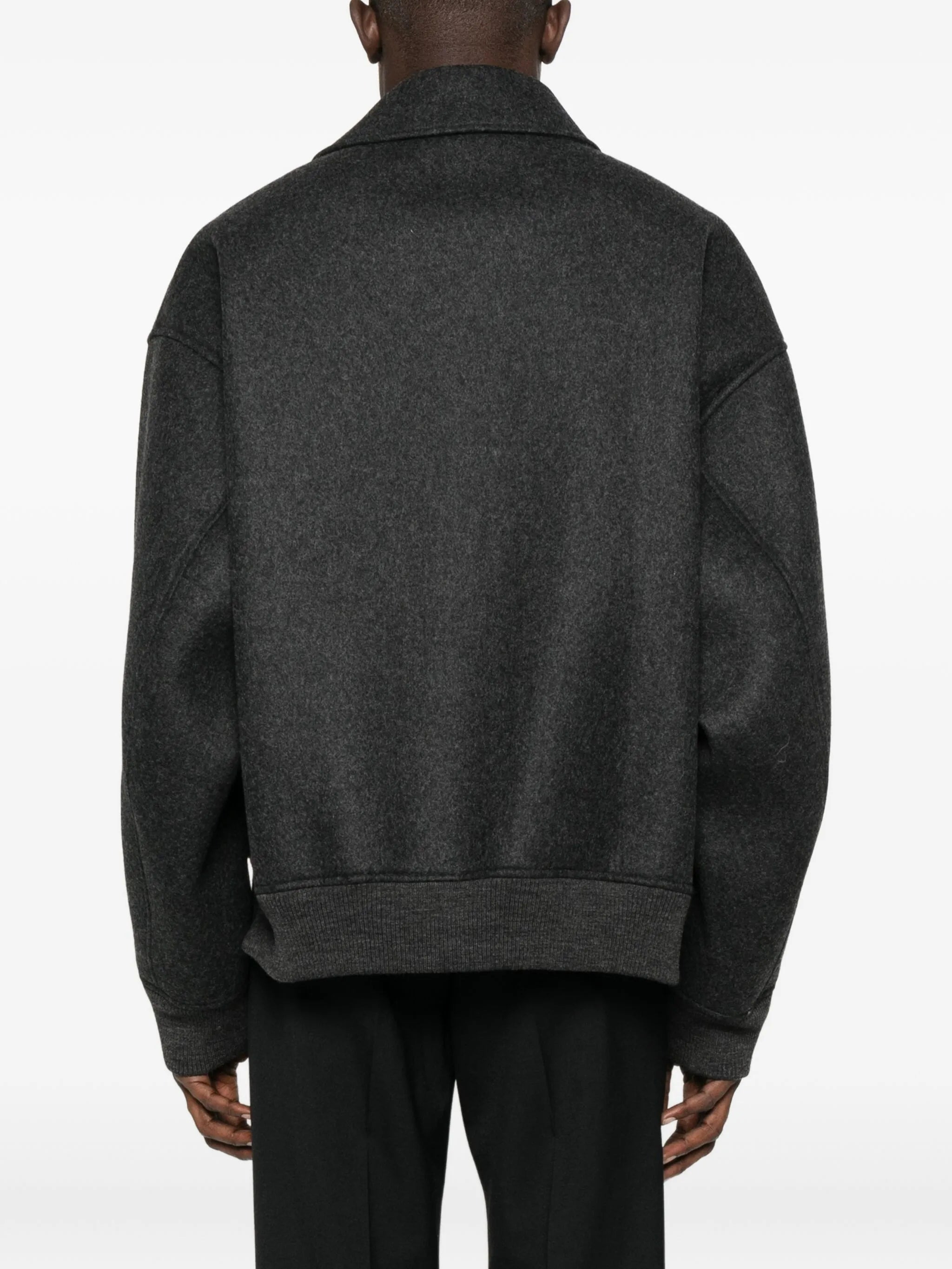 zip-up flap-pocket jacket - 4