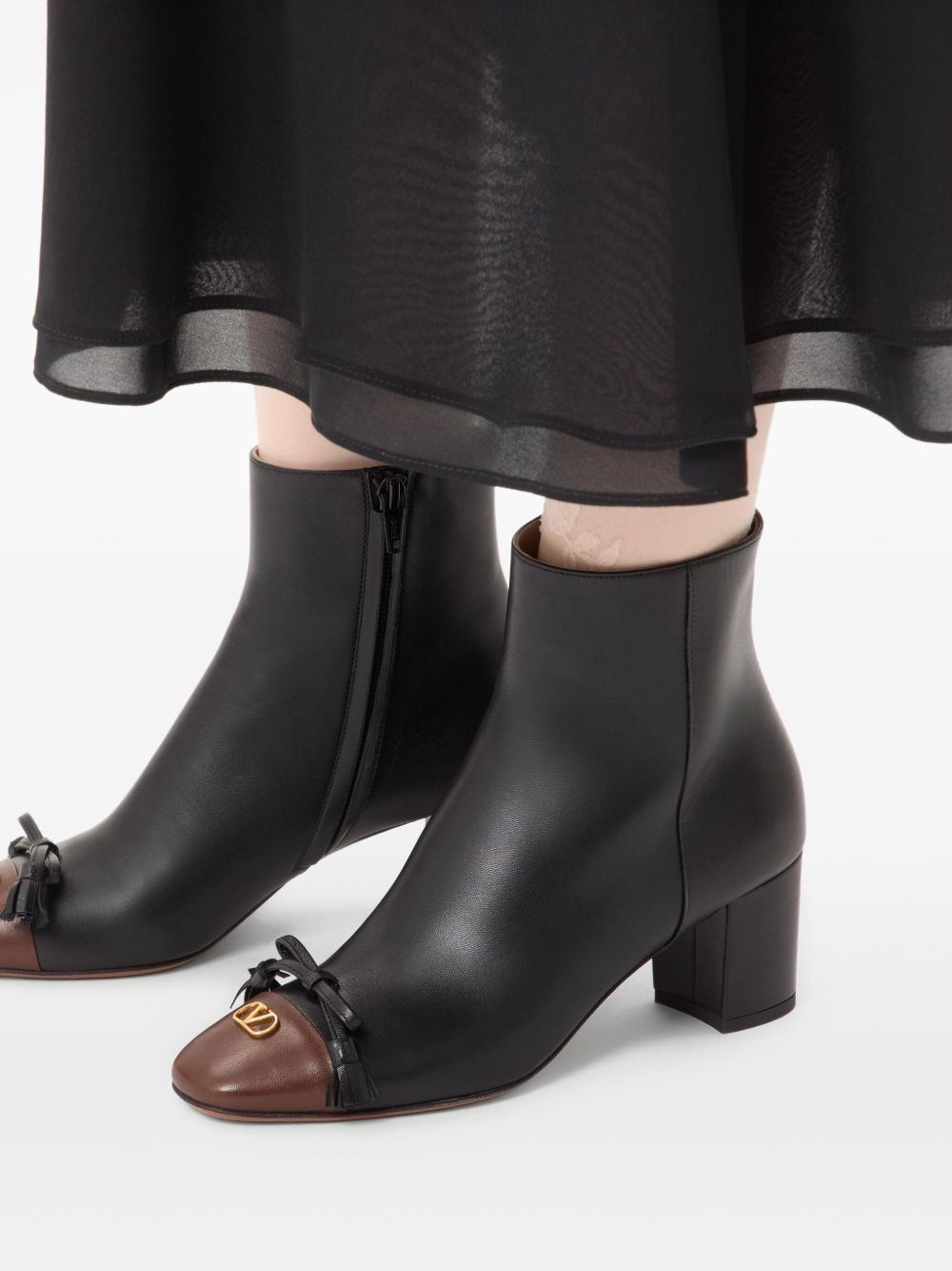 VALET DU ROI KIDSKIN LEATHER ANKLE BOOT 60MM - 7