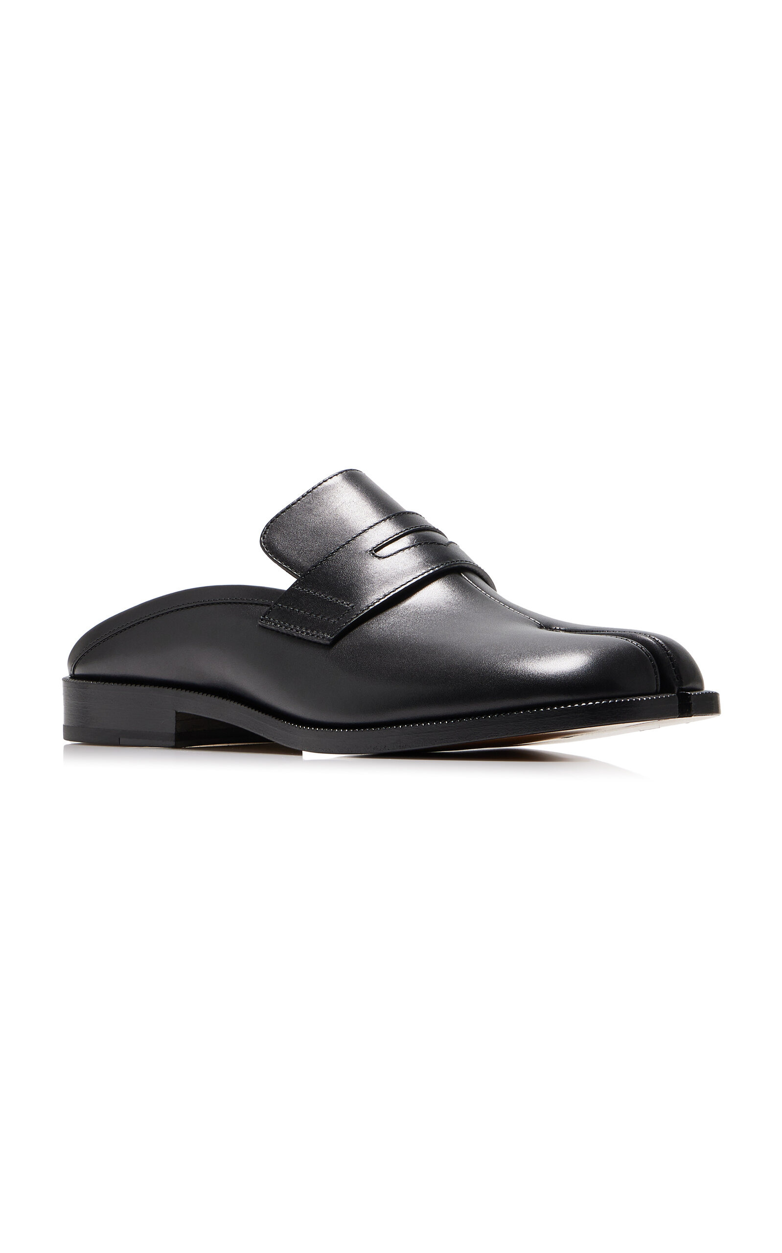 Tabi Leather City Loafer Mules black - 4
