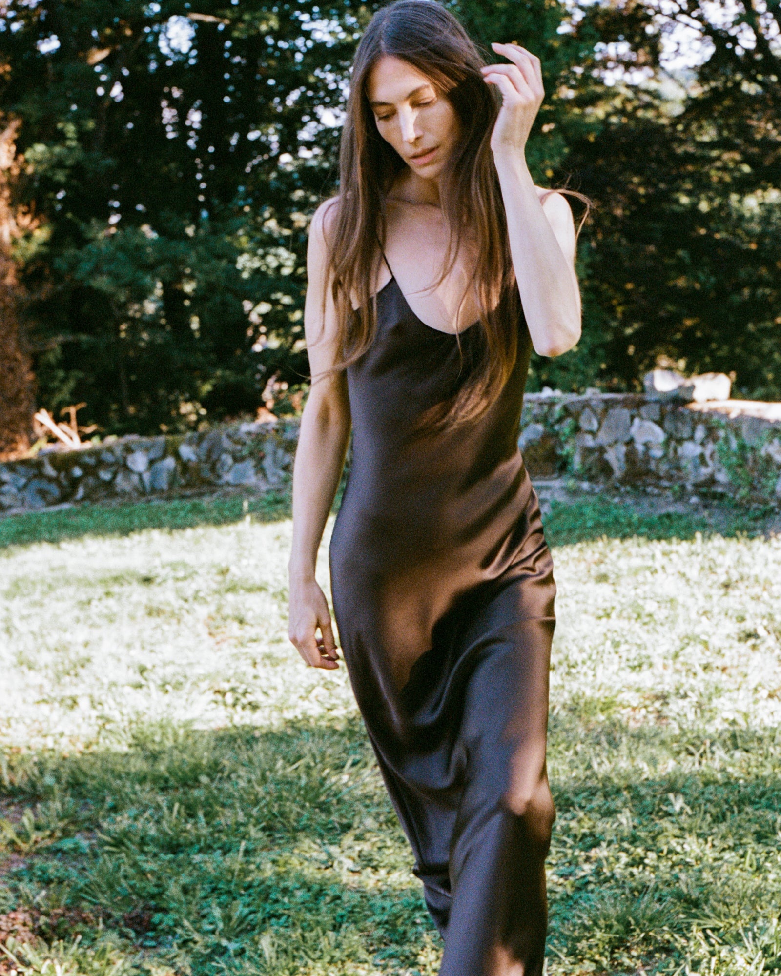 CAMI SILK GOWN - 6