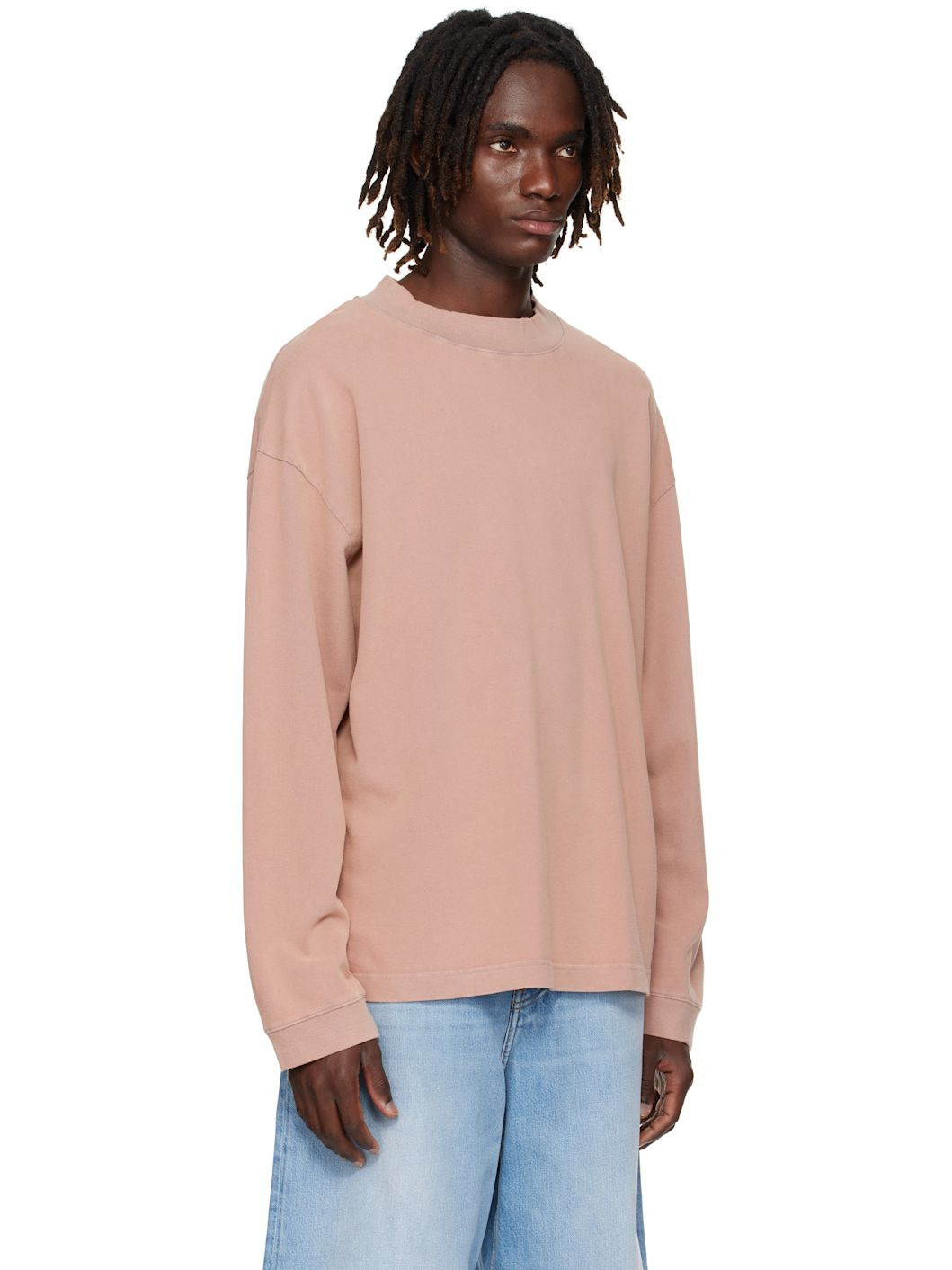 Pink Crewneck T-shirt - 2